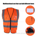 ANSI/ISEA Class 2 Breathable Road Work Safety Vest